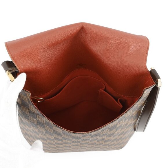 LOUIS VUITTON Muset Size long Damier Ebene Canvas Red N51302 - Picture 15 of 15